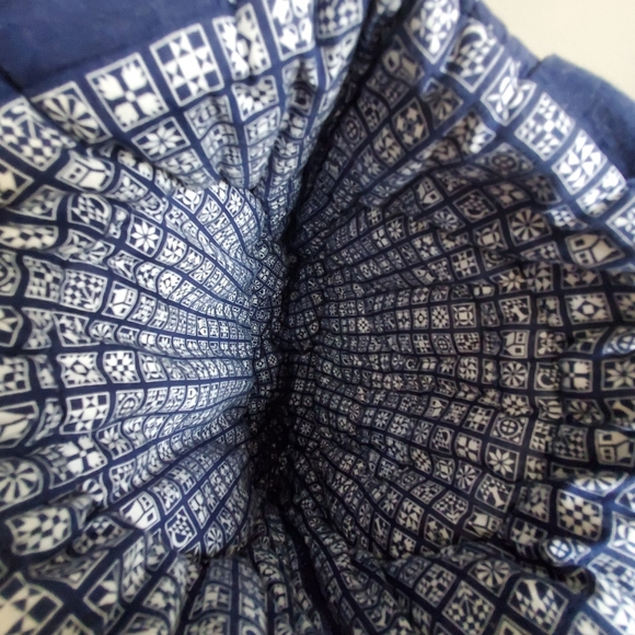 Vintage Handmade quilted patchwork handbag - reversable, unique design - Picture 7 of 9